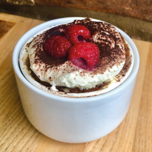 Raspberry Tiramisu (no coffee)